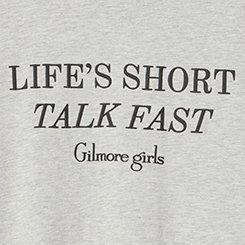 Plus Size Gilmore Girls Classic Cotton Crew Tee, GILMORE GIRLS LIGHT HEATHER GRAY, swatch