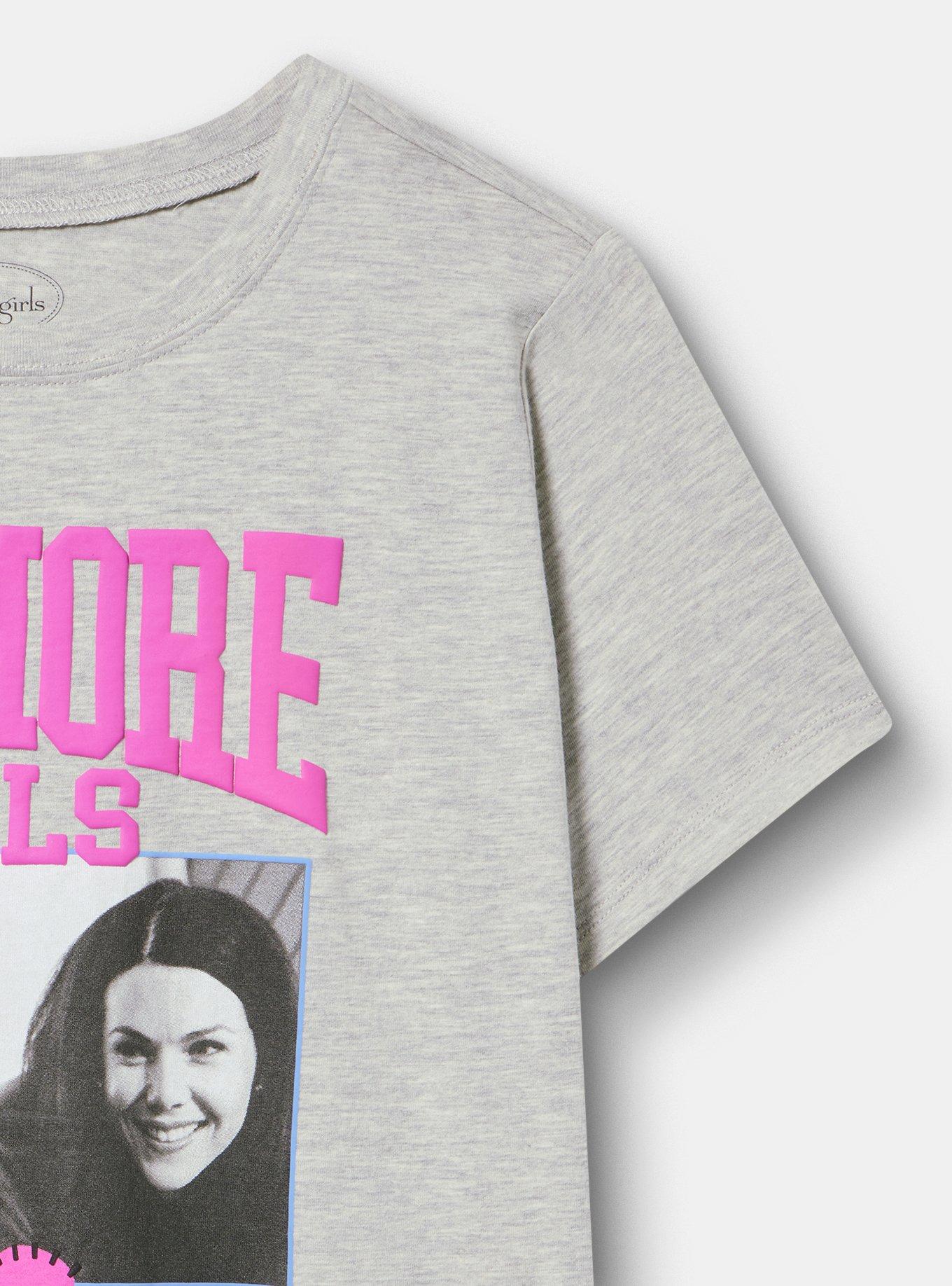 Gilmore Girls Classic Cotton Jersey Tee, GILMORE GIRLS CUTE LT HEATHER GRAY, alternate