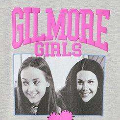 Plus Size Gilmore Girls Classic Cotton Crew Tee, GILMORE GIRLS CUTE LT HEATHER GRAY, swatch