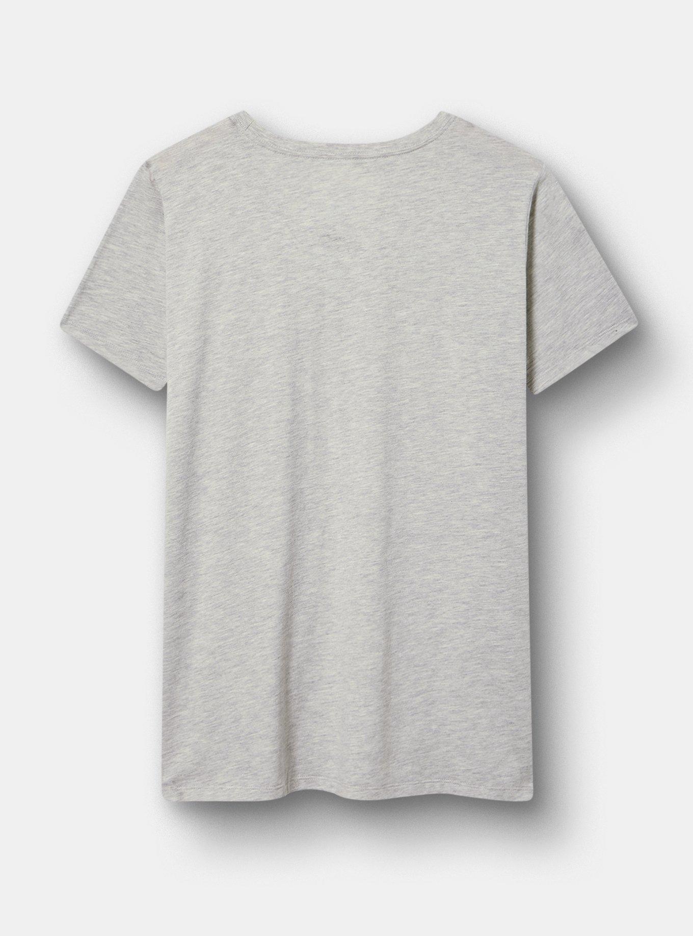 Gilmore Girls Classic Cotton Jersey Tee, COFFEE PLEASE LT HEATHER GREY, alternate