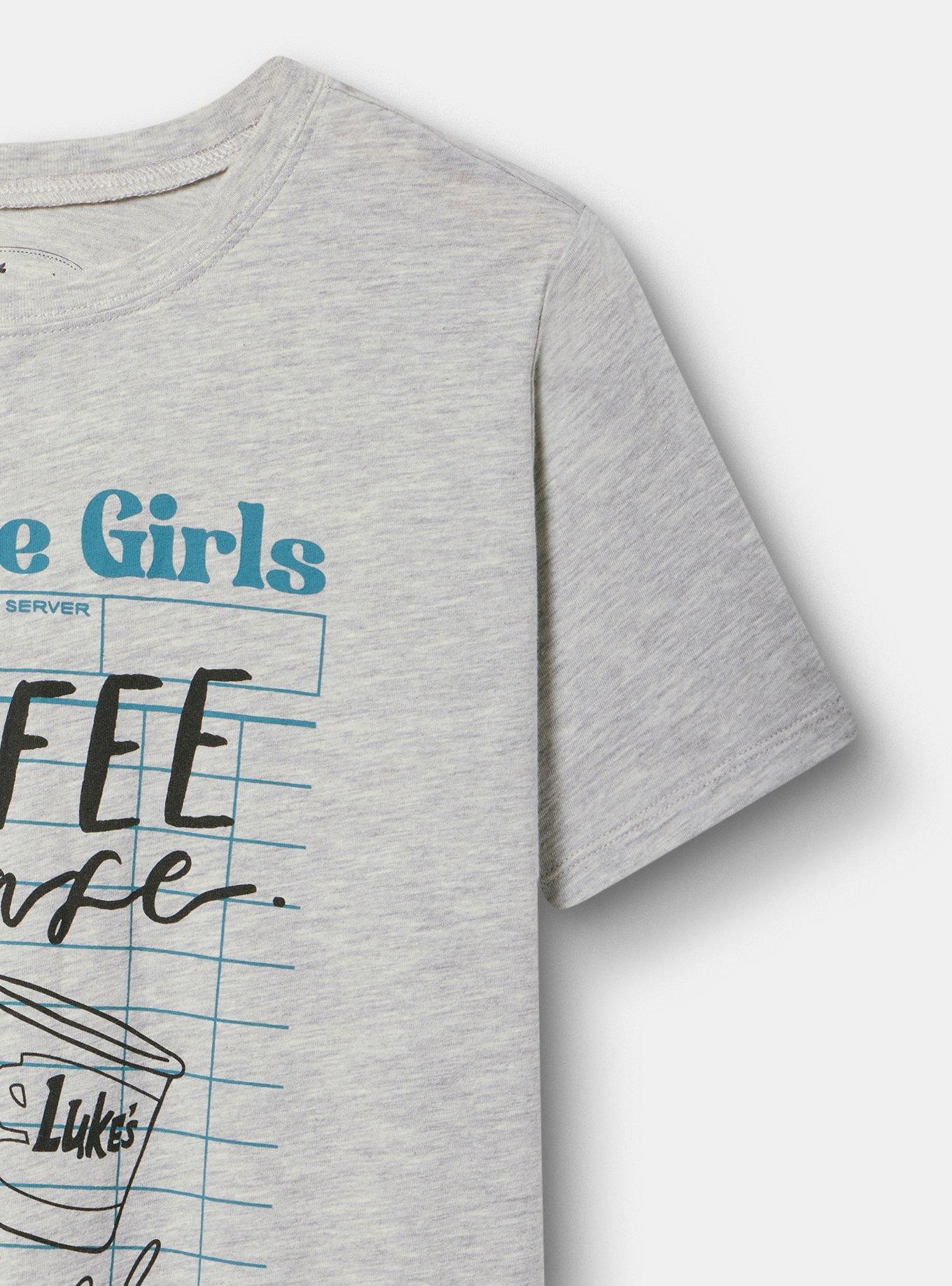 Gilmore Girls Classic Cotton Jersey Tee, COFFEE PLEASE LT HEATHER GREY, alternate