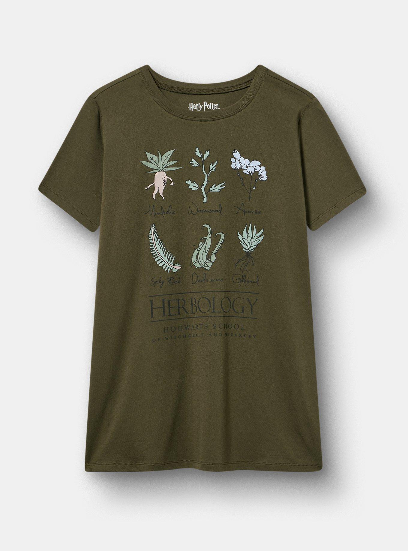 Harry Potter Classic Cotton Crew Tee, HERBOLOGY DEEP DEPTHS, hi-res