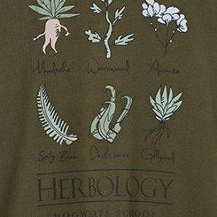 Harry Potter Classic Cotton Crew Tee, HERBOLOGY DEEP DEPTHS, swatch