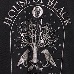 Harry Potter Classic Cotton Tee, HOUSE OF BLACK DEEP BLACK, swatch