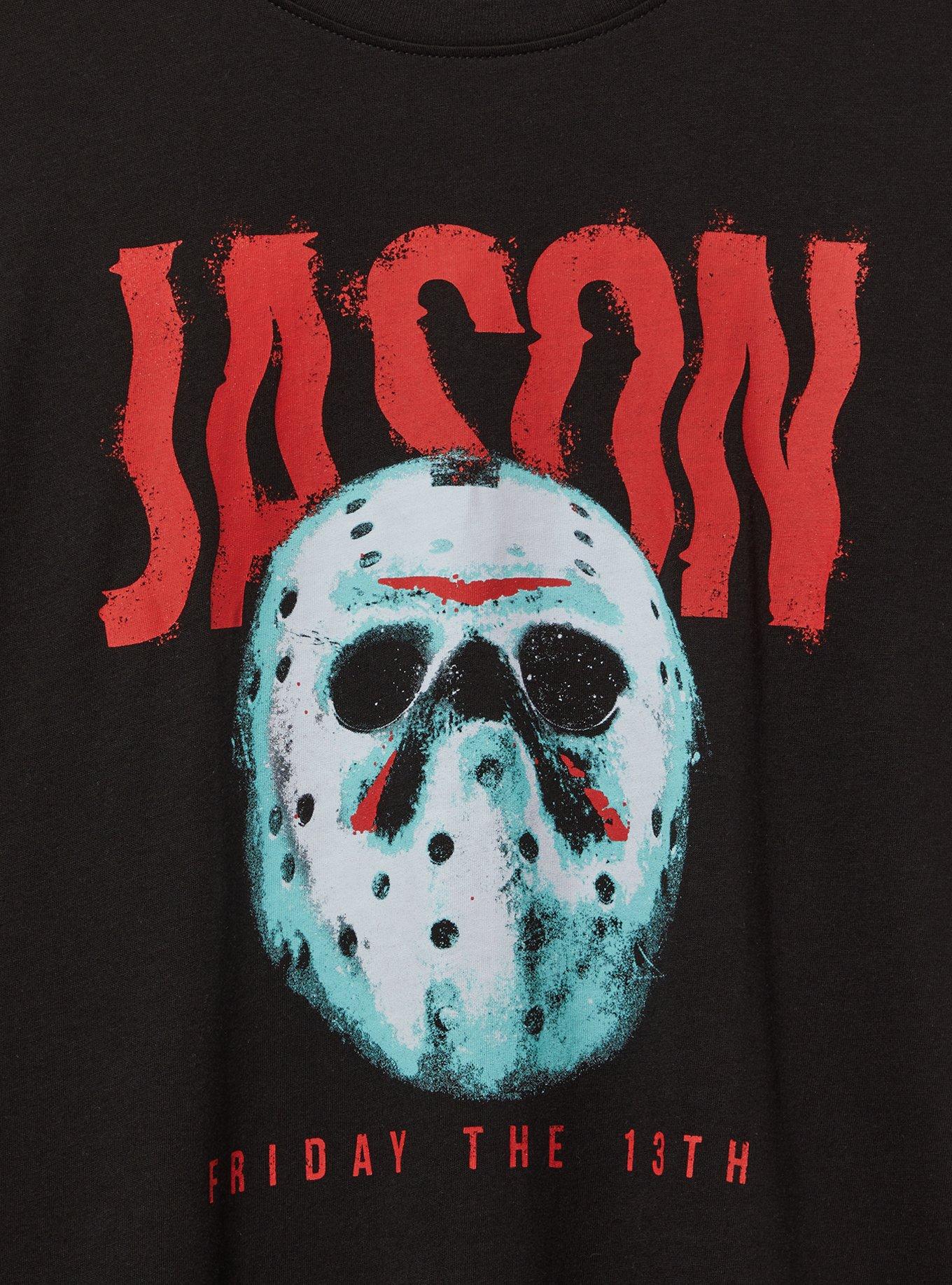Friday the 13th Oversized Cotton Crew Tunic Tee