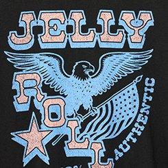 Jelly Roll Classic Cotton Crew Tee, JELLY ROLL AUTHENTIC DEEP BLACK, swatch