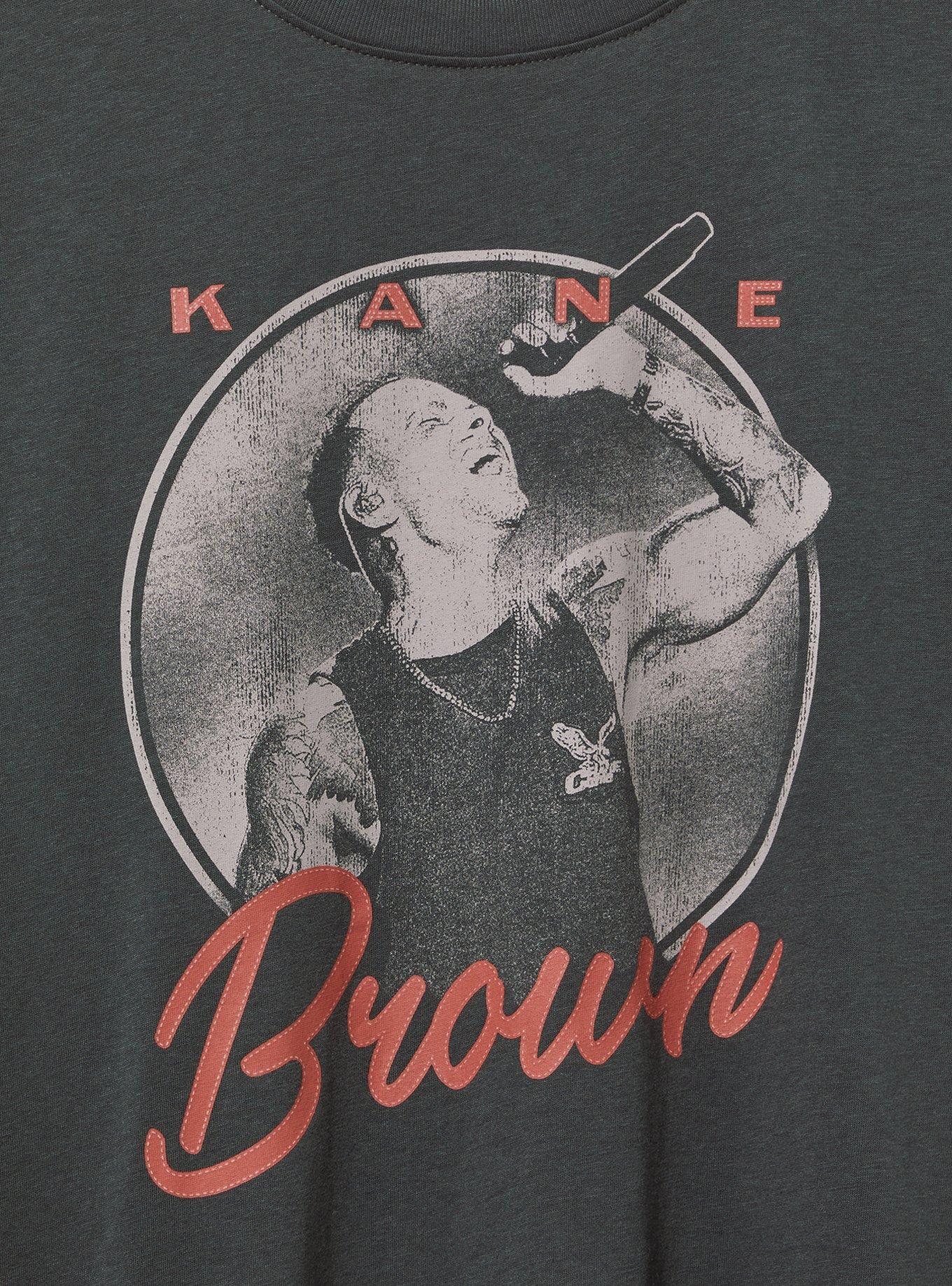 Kane Brown Relaxed Cotton Crew Tee, KANE BROWN VINTAGE BLACK, swatch