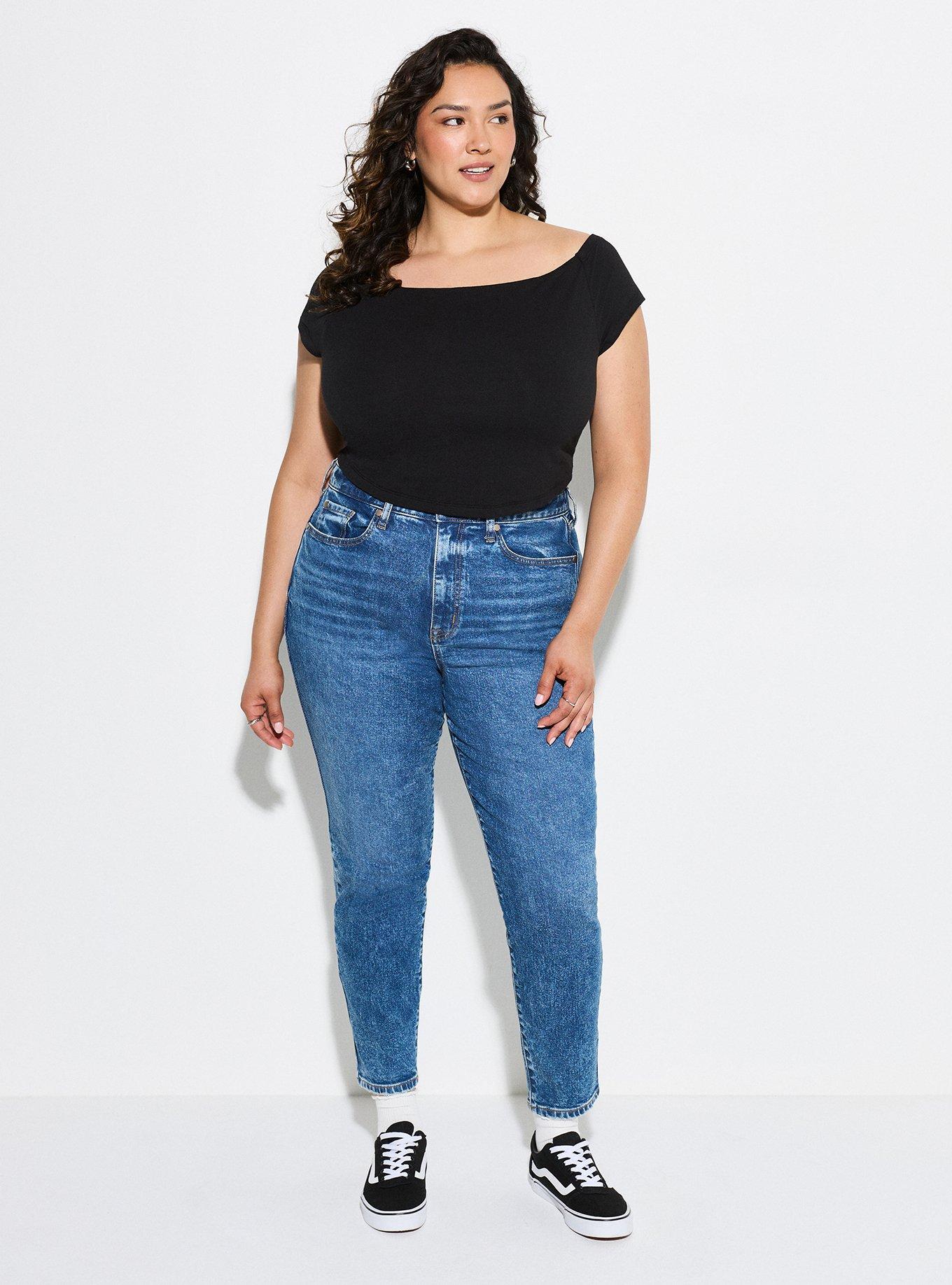 LoveSick Off-Shoulder Top, DEEP BLACK, alternate