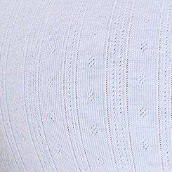 LoveSick Pointelle Button Tank, BRIGHT WHITE, swatch