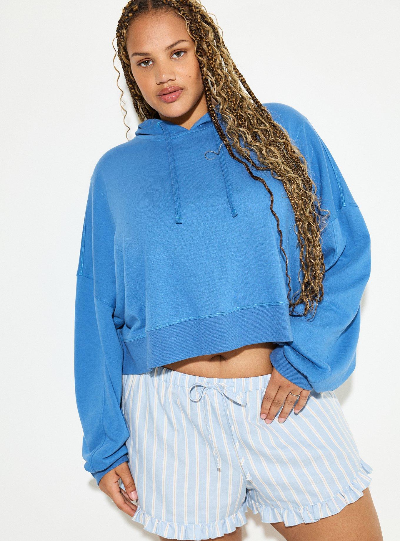 LoveSick Contrast Rib Oversized Hoodie