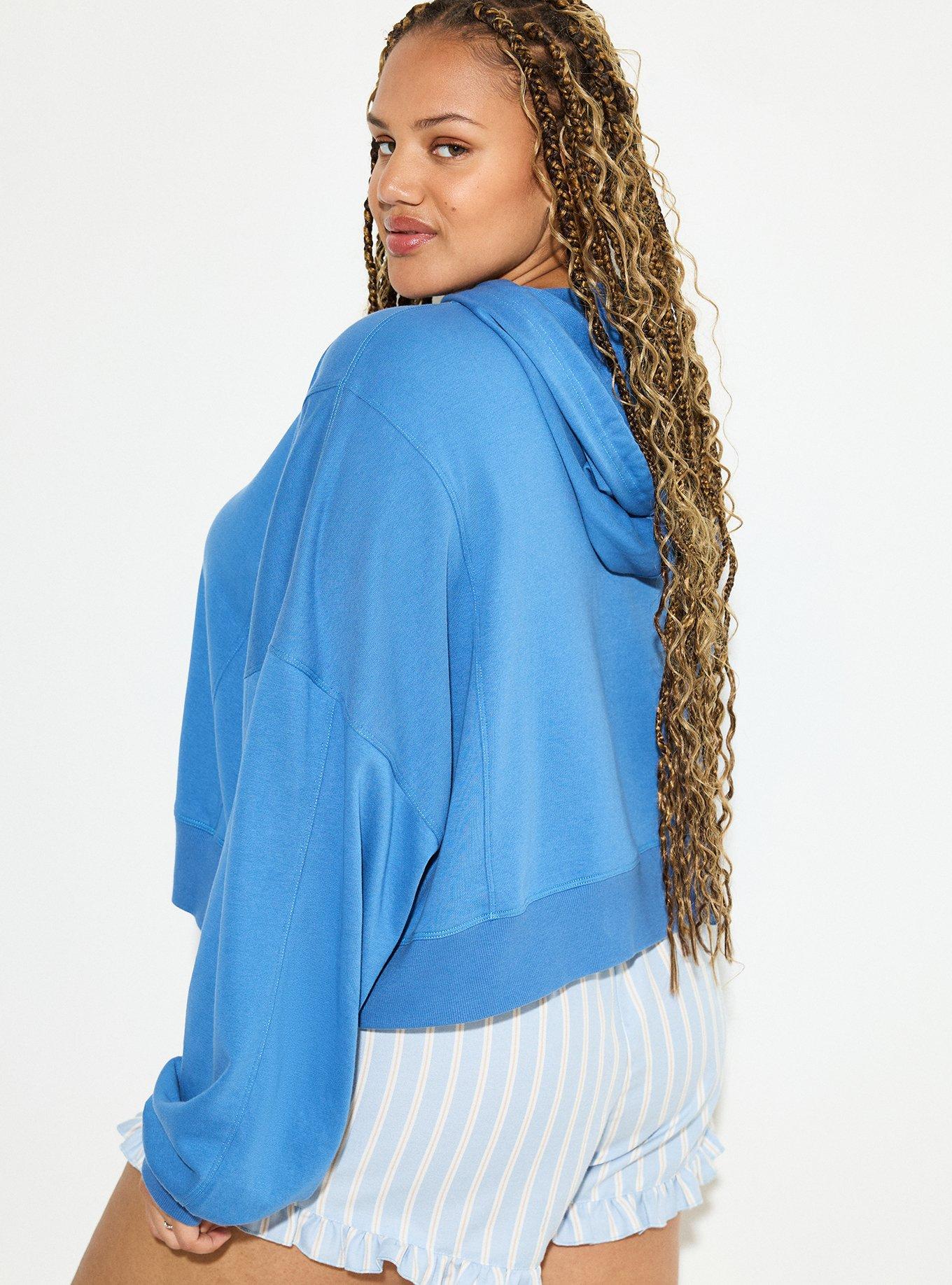 LoveSick Contrast Rib Oversized Hoodie