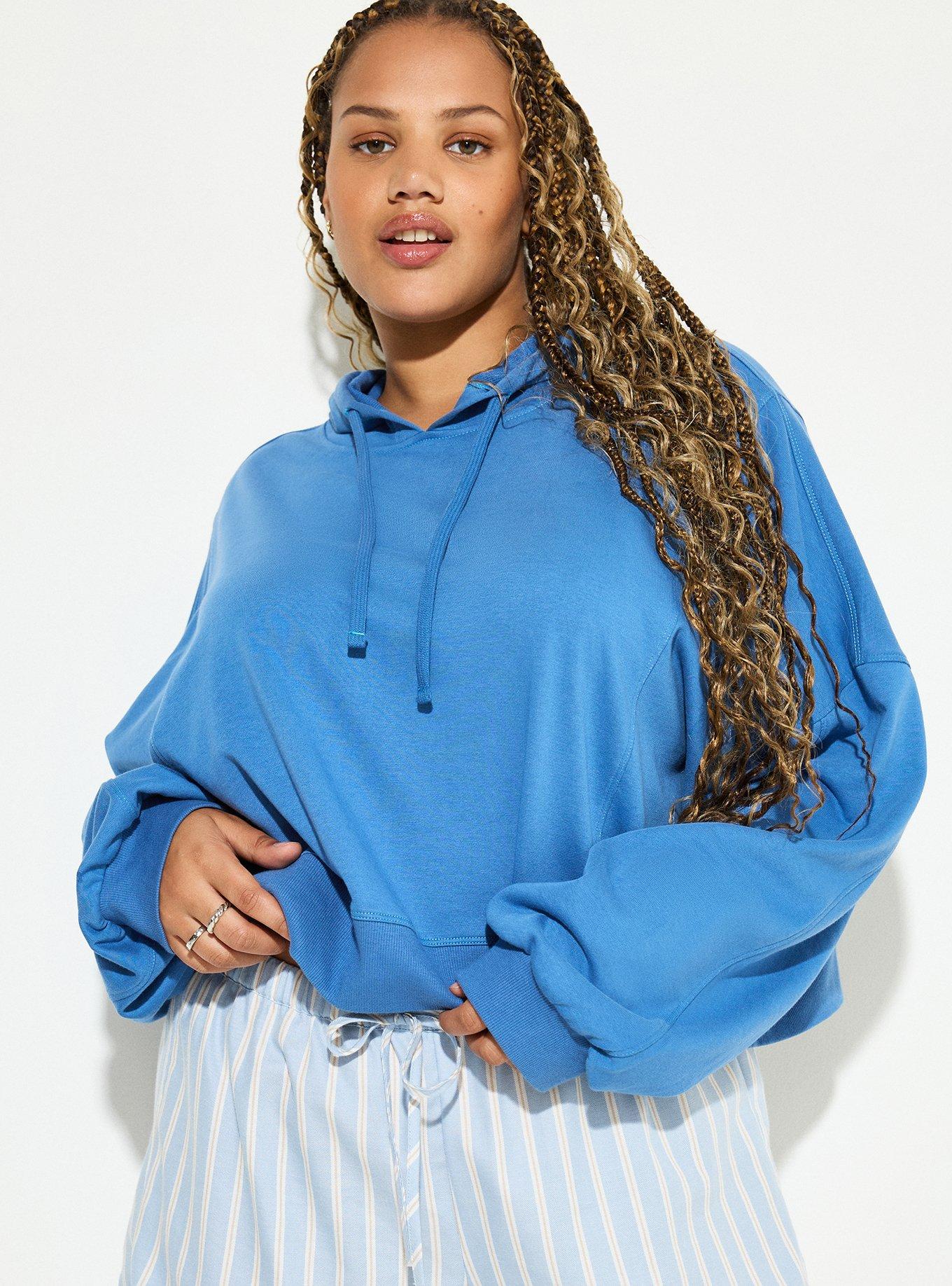 LoveSick Contrast Rib Oversized Hoodie