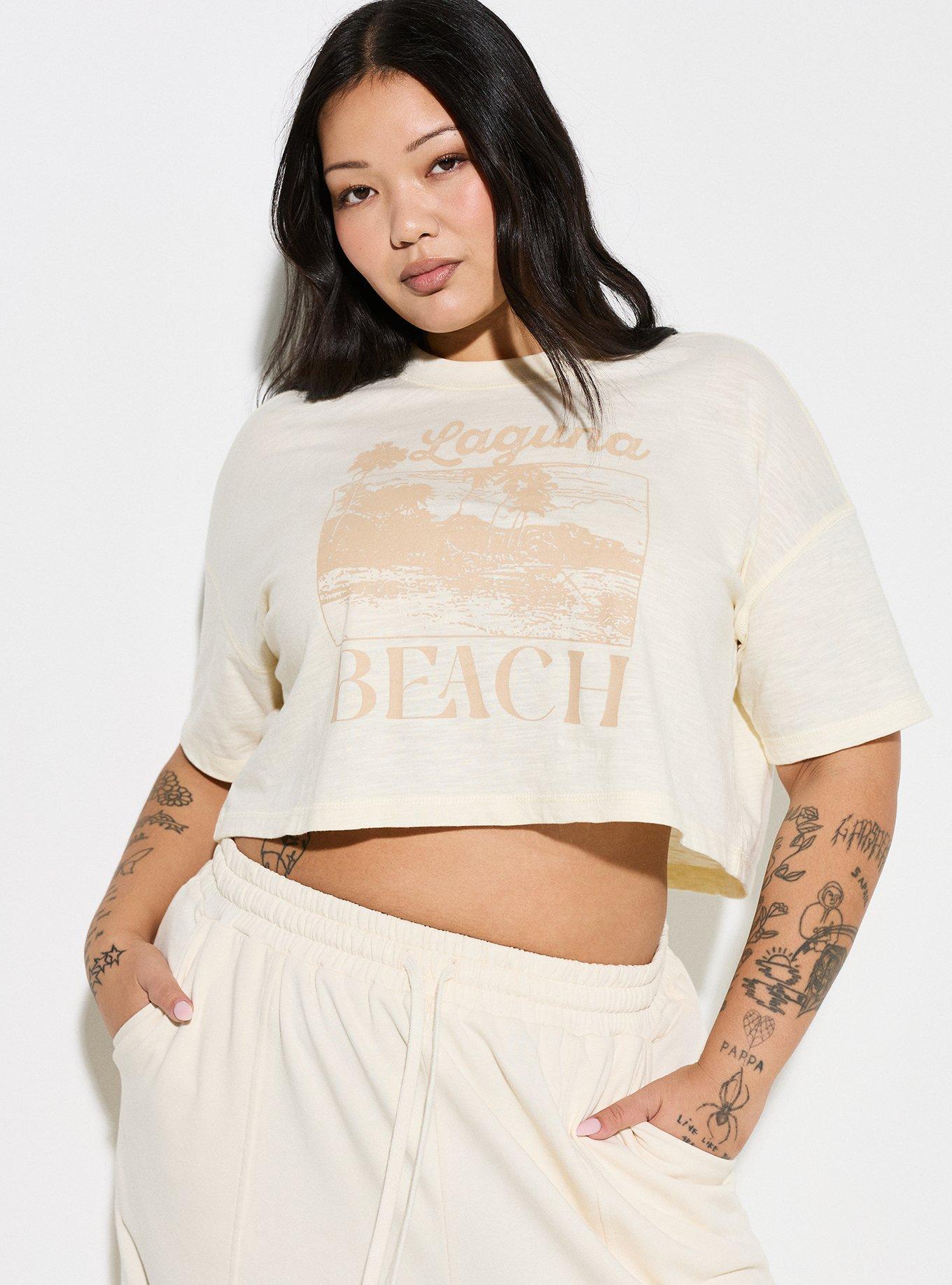 LoveSick Cropped Jersey Tee