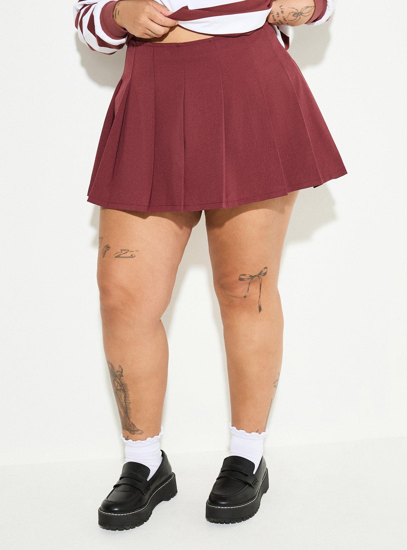 LoveSick Pleated Mini Skirt
