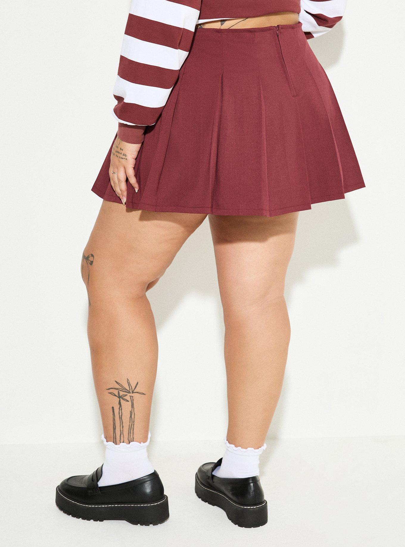 LoveSick Pleated Mini Skirt
