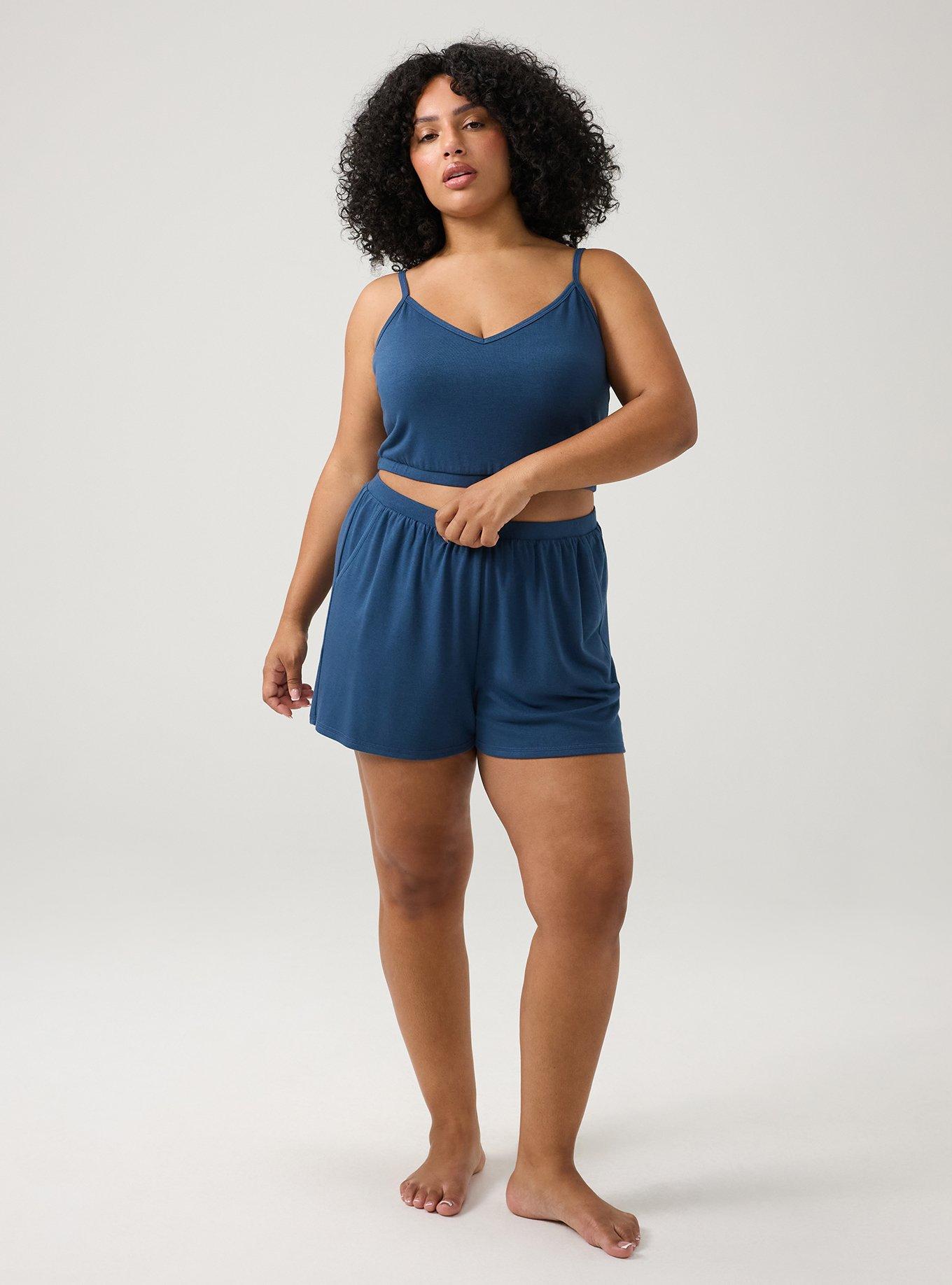 Terry Lounge Boxer Short, SARGASSO SEA, hi-res