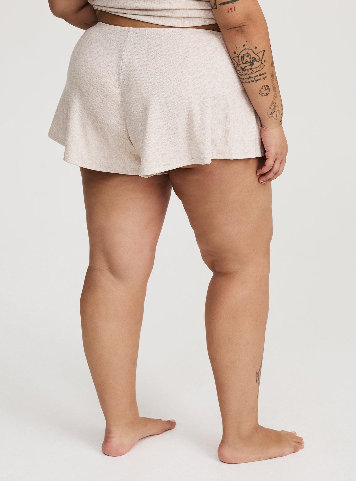 Pointelle Flutter Sleep Short