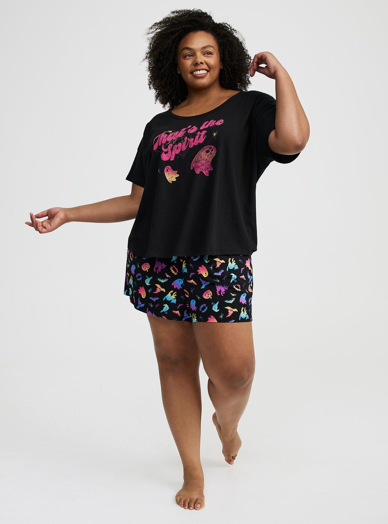 Lightweight Cotton Jersey Sleep Tee