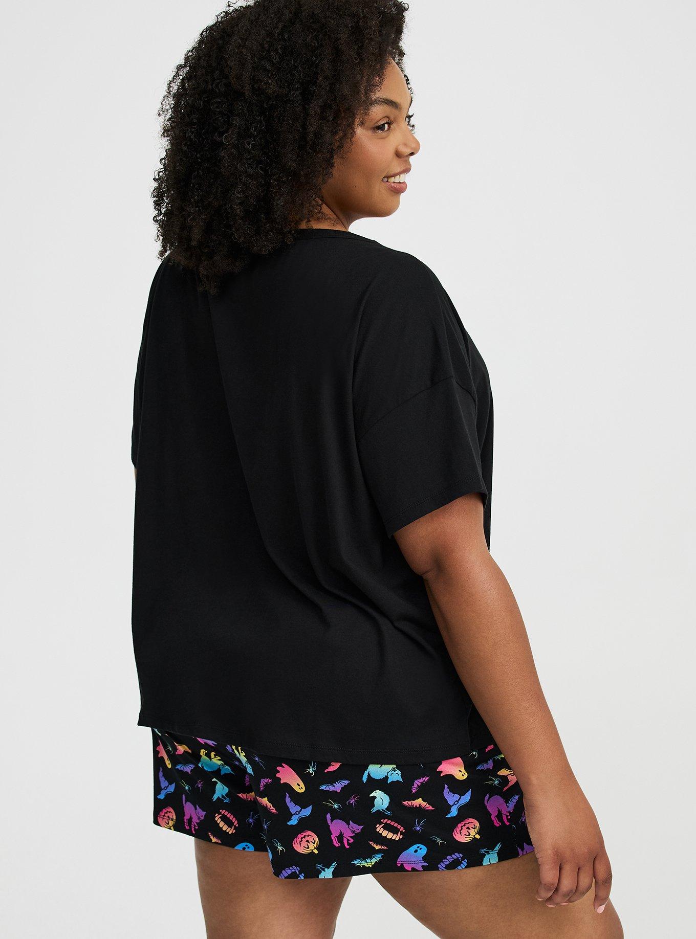 Lightweight Cotton Jersey Sleep Tee