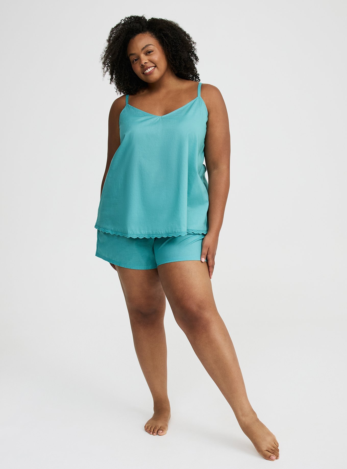 Plus Size - Cotton Swing Sleep Tank - Torrid