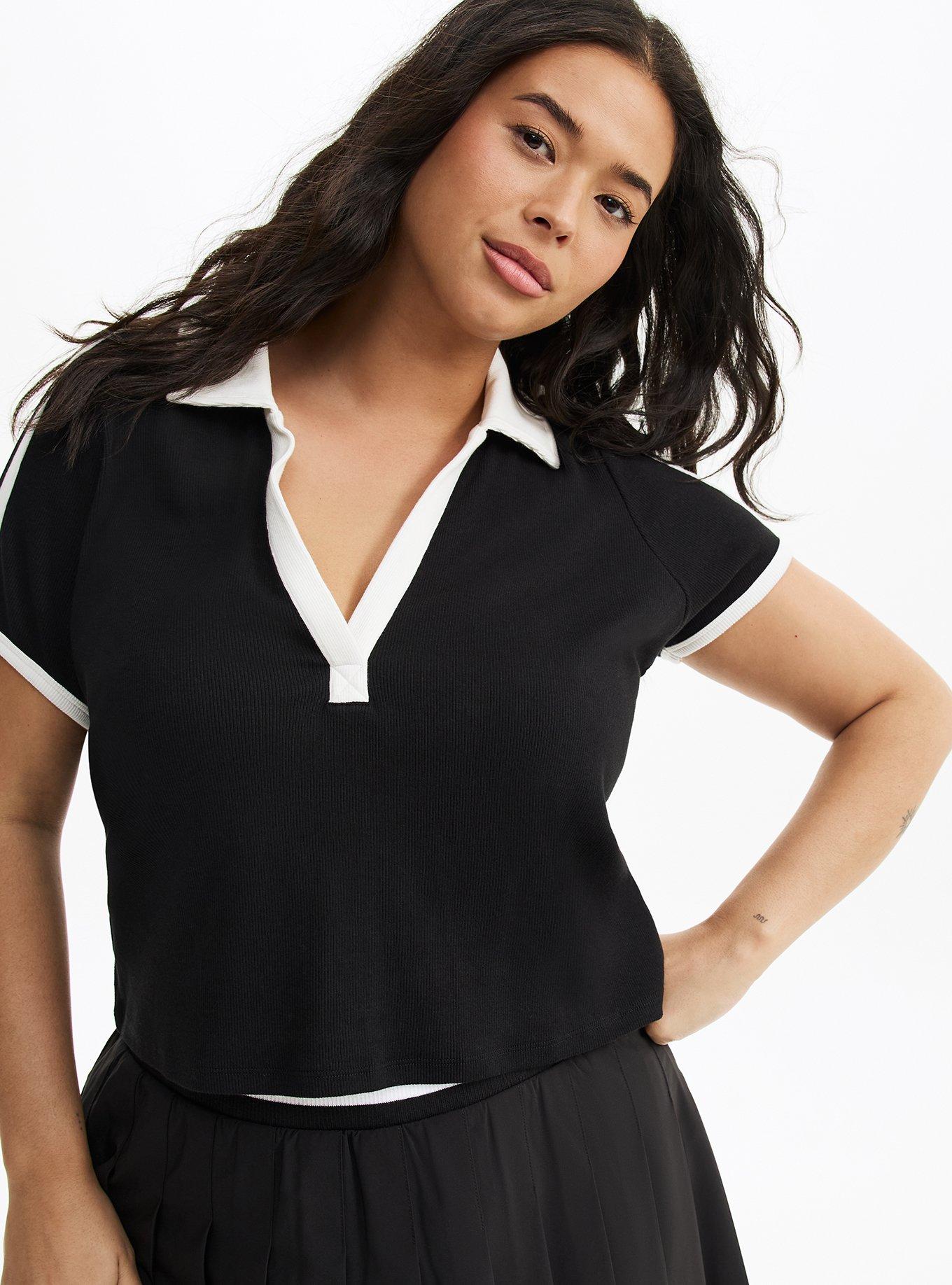 Heritage Rib Polo Active Tee