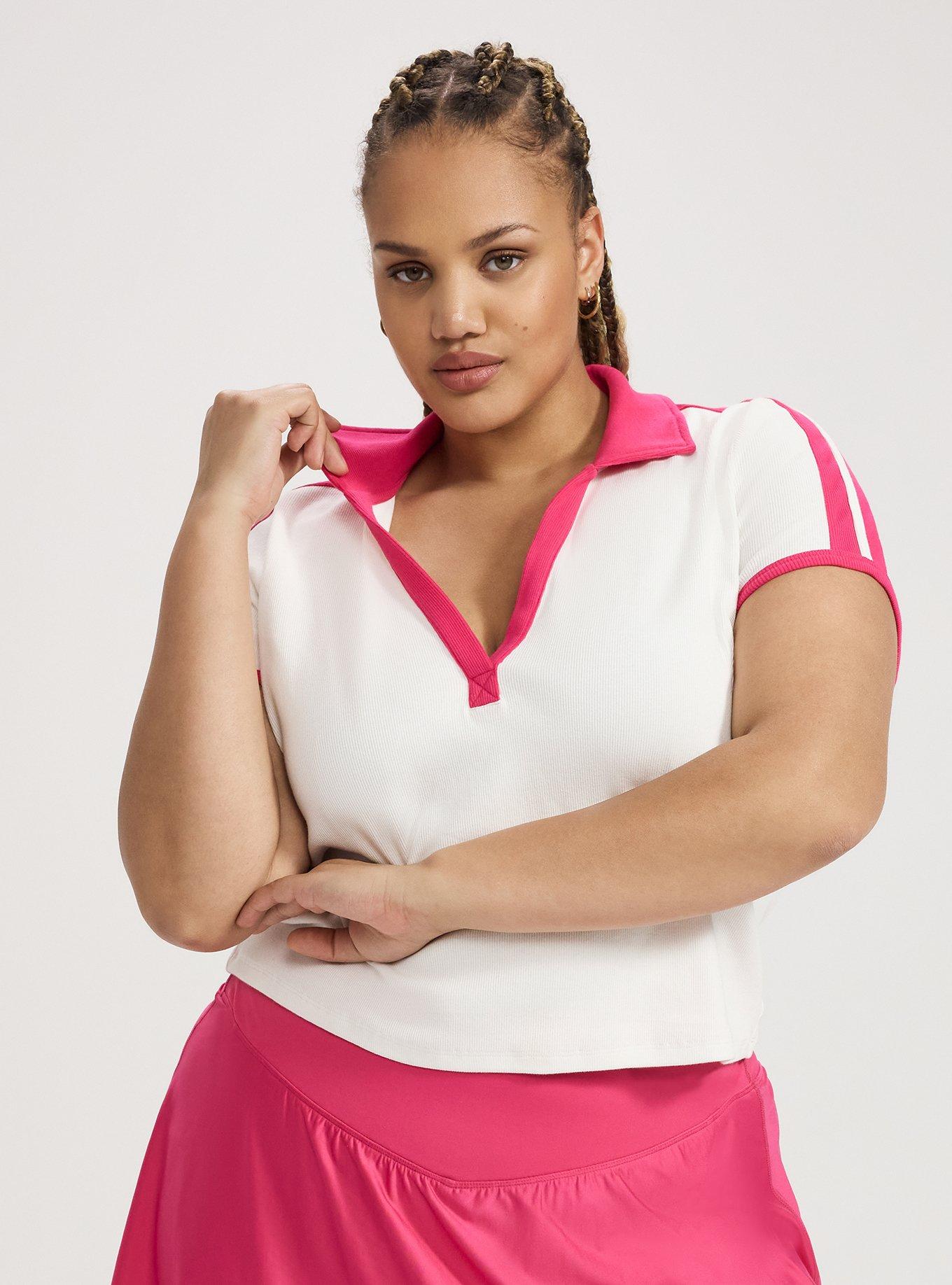 TRU Heritage Rib Polo Active Tee, BLANC DE BLANC, hi-res