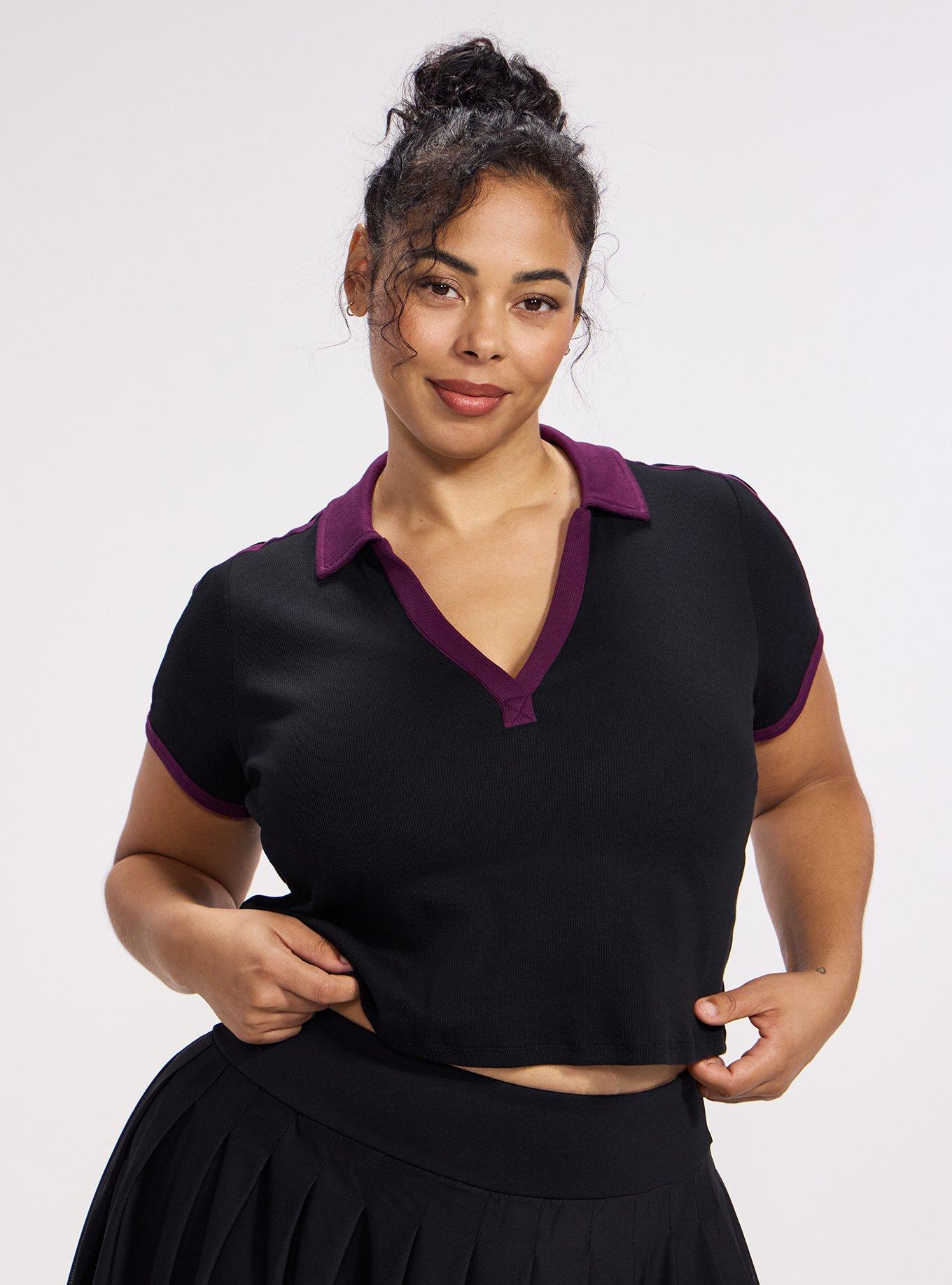 TRU Heritage Rib Polo Active Tee, WINTER BLOOM, hi-res