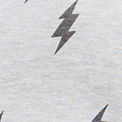 Terry Crop Lounge Cami, LIGHTNING STRIKE LIGHTEST HEATHER GREY, swatch