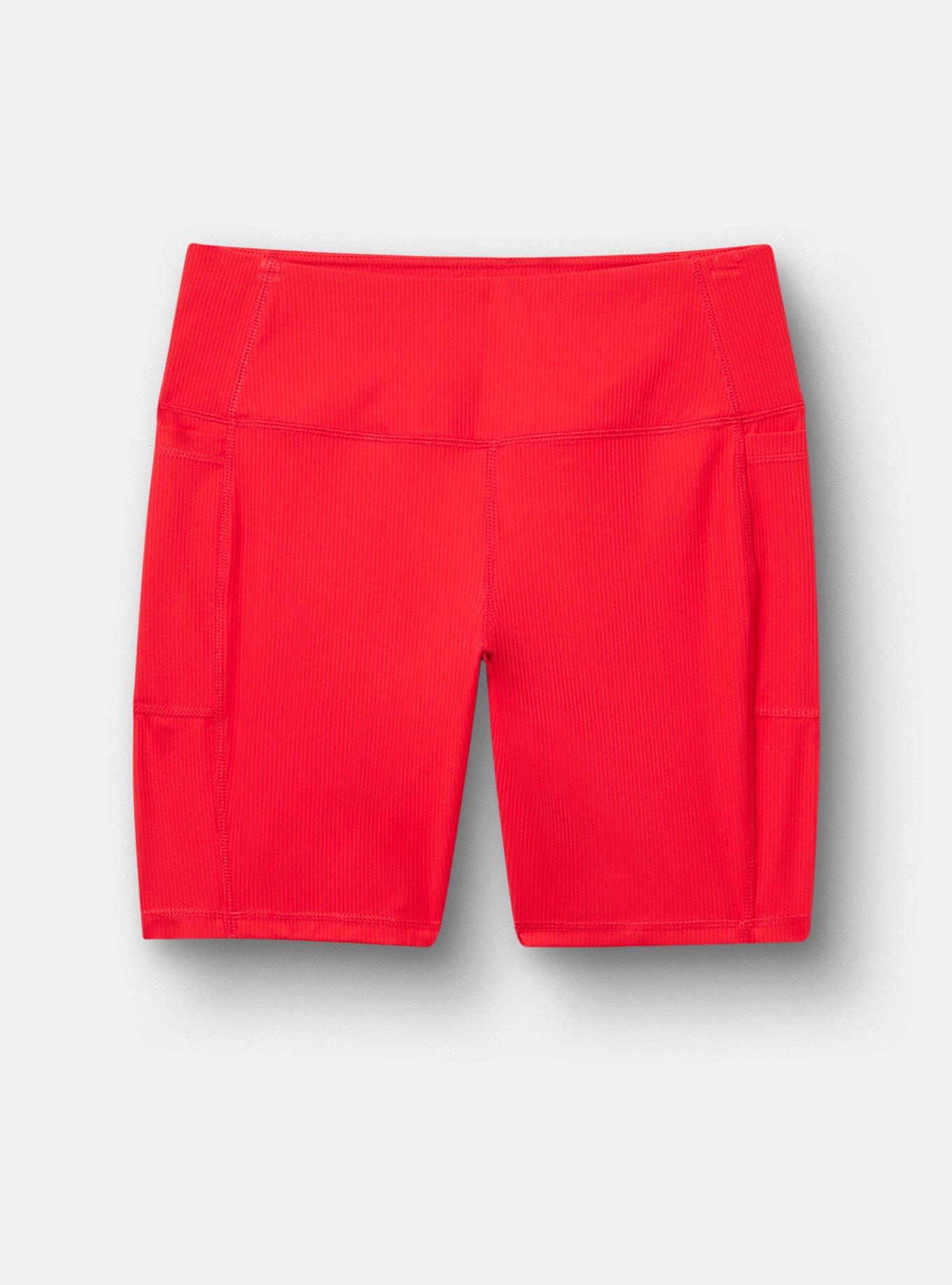 TRU 7'' Performance Rib Active Bike Short, LOLLIPOP, hi-res