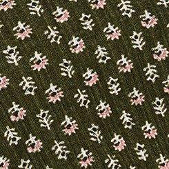 Flutter Sleeve Babydoll Top, SWEET MOTIF DEEP DEPTHS, swatch