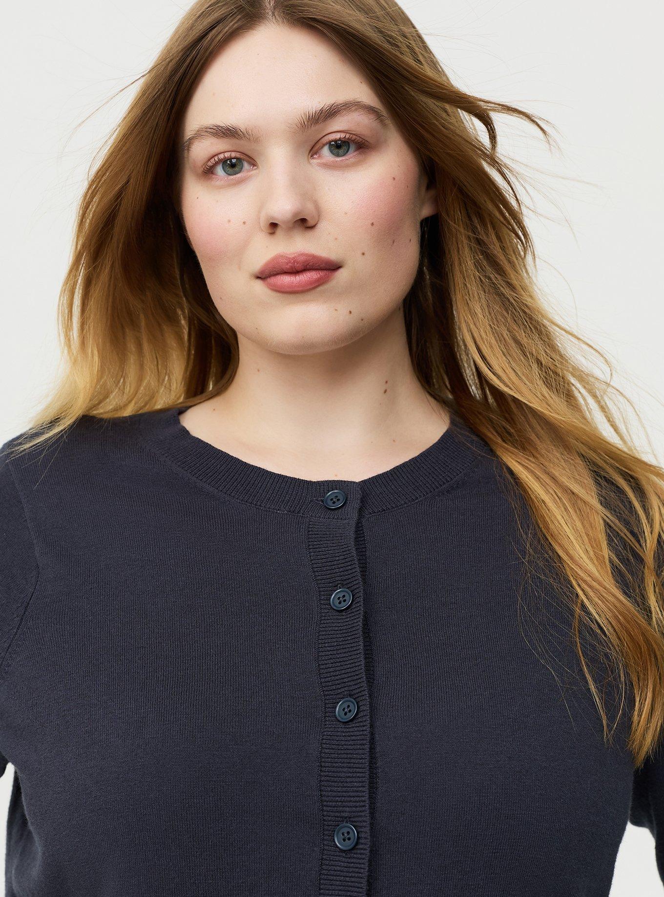 Crew Fitted Cardigan, POLAR NIGHT, alternate