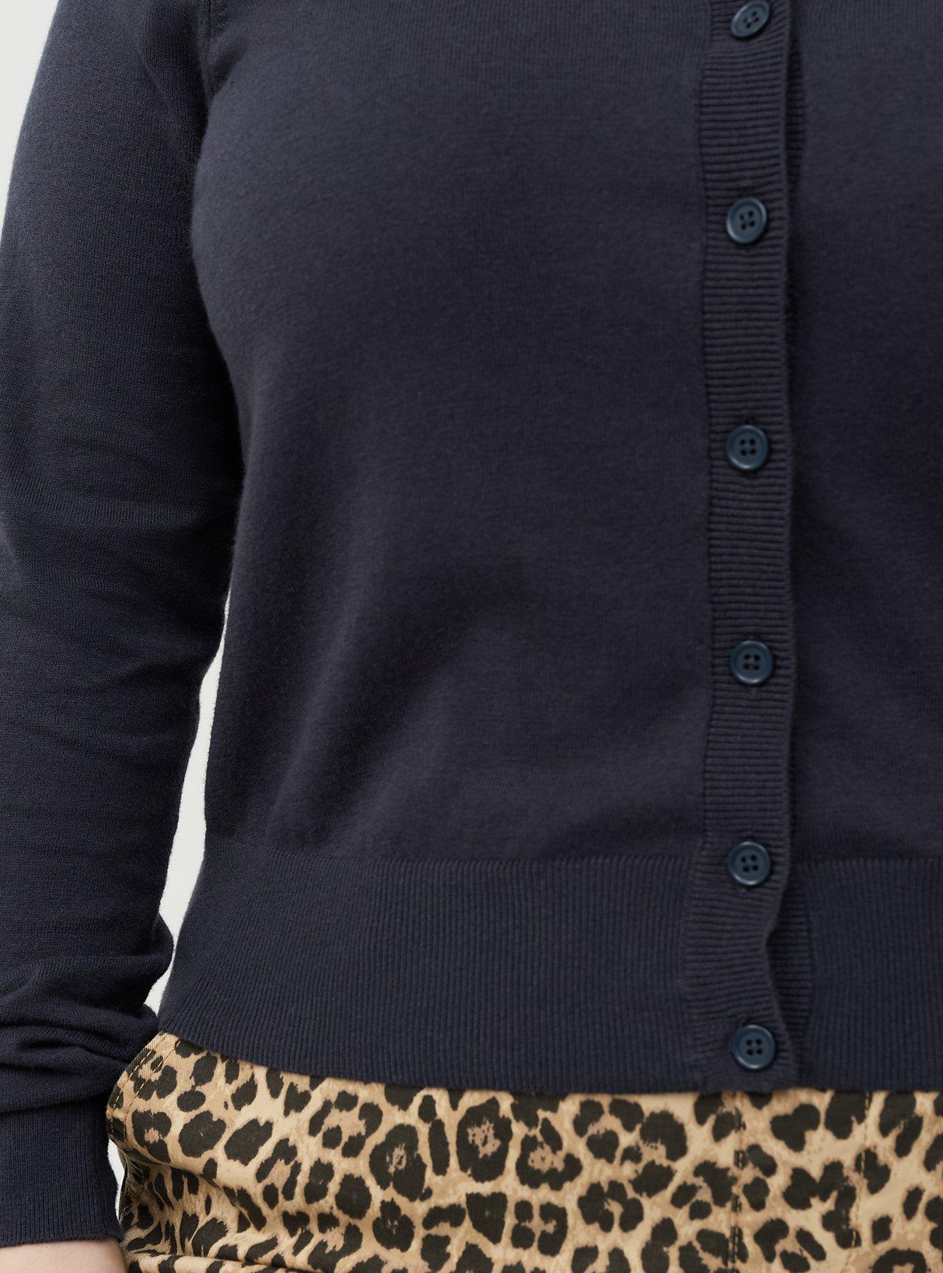 Crew Fitted Cardigan, POLAR NIGHT, alternate