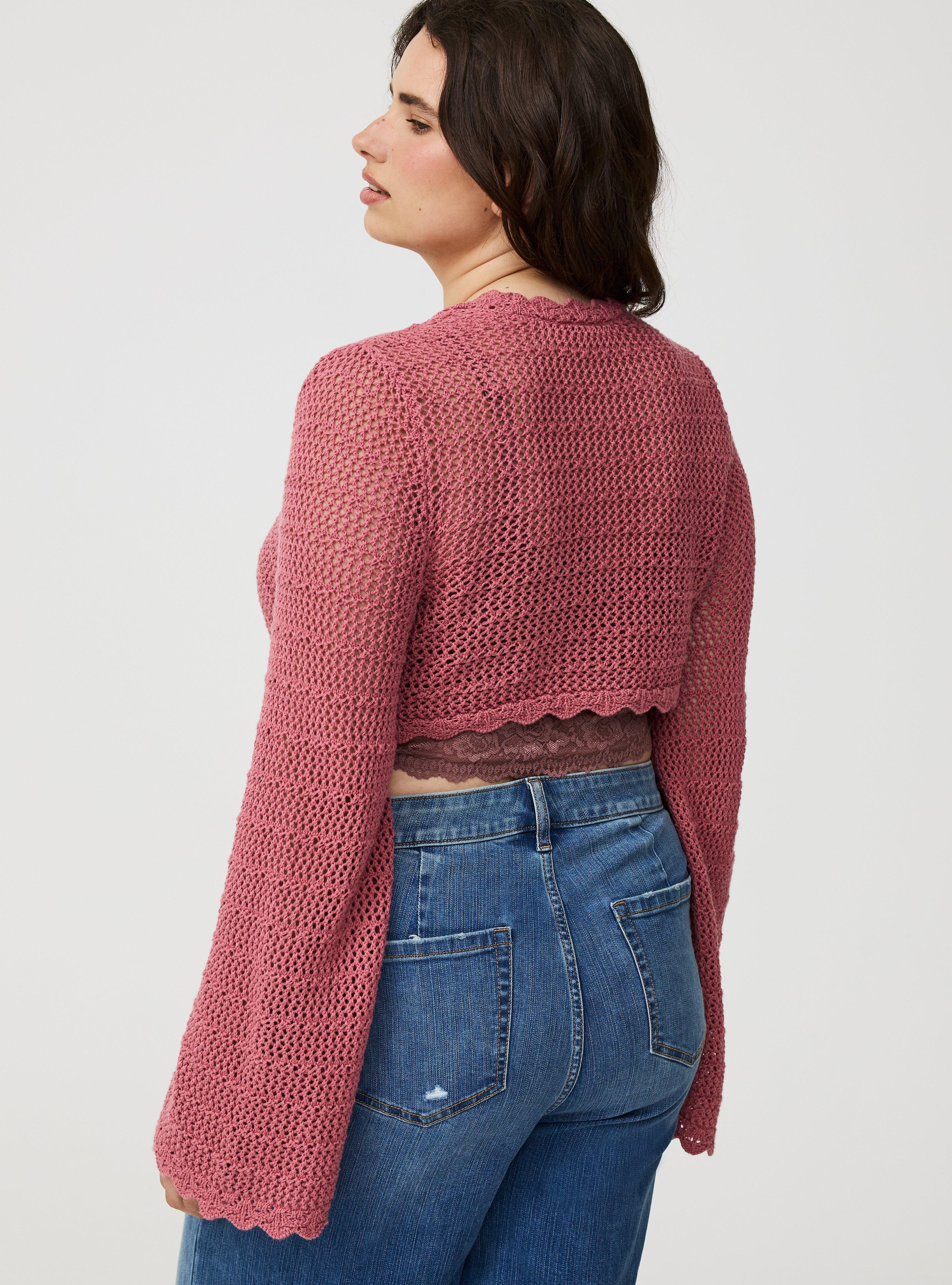 Tie-Front Sweater Shrug