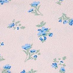 LoveSick Knot Front Flyaway Top, DAINTY PETALS HUSHED VIOLET, swatch