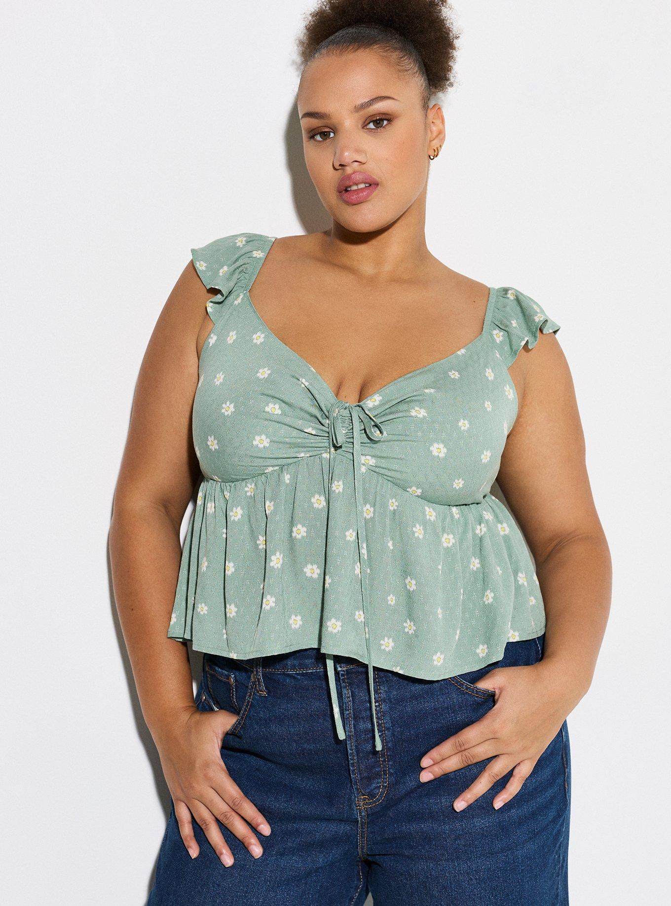 LoveSick Cinch Front Babydoll Top