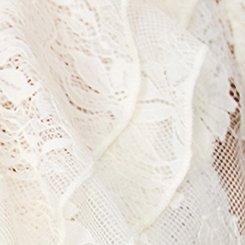 Ruffle V-Neck Blouse, BIRCH, swatch