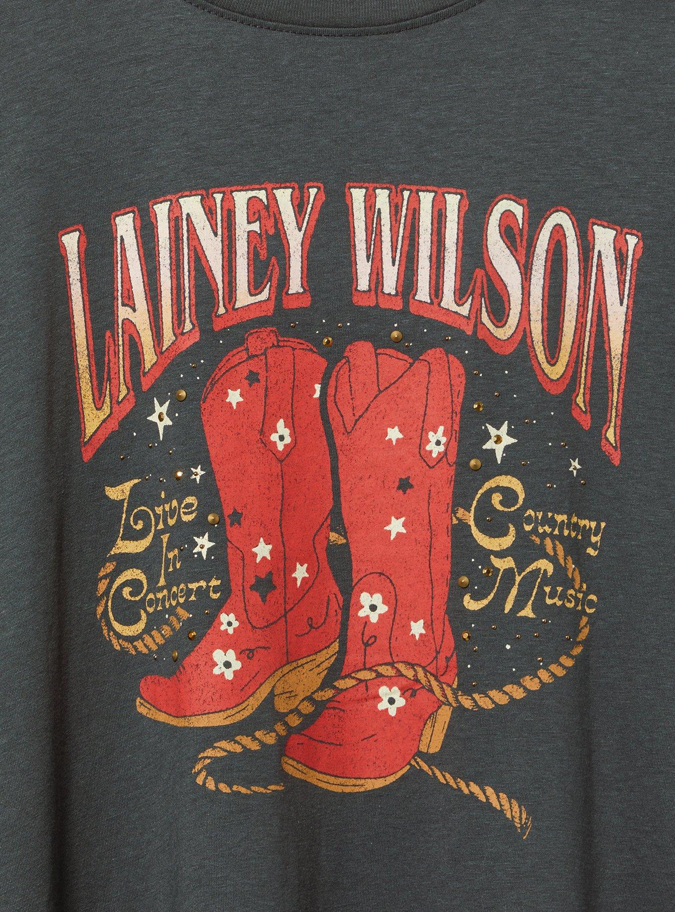 Lainey Wilson Oversized Tunic Tee