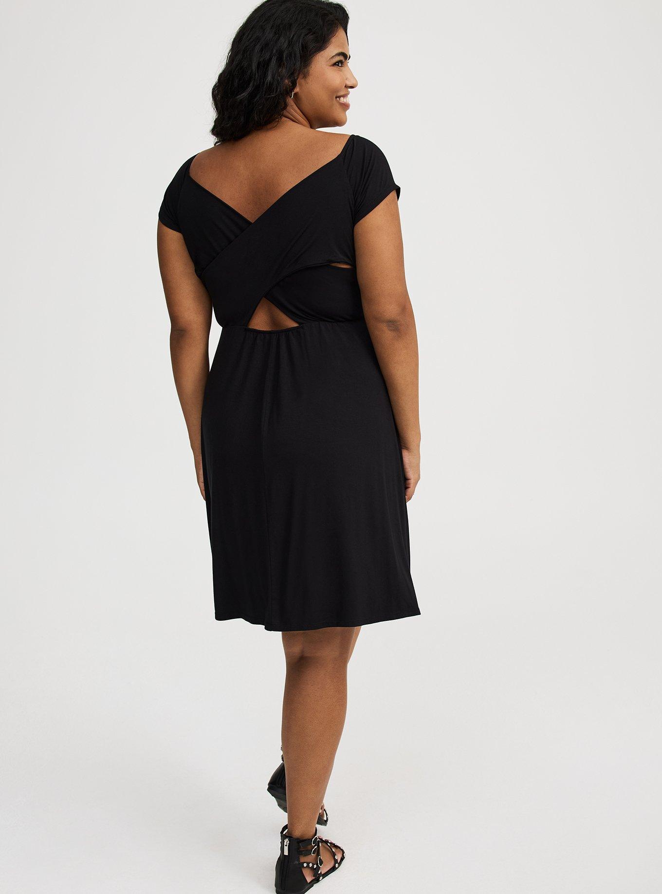 Mini Cutout Back Dress