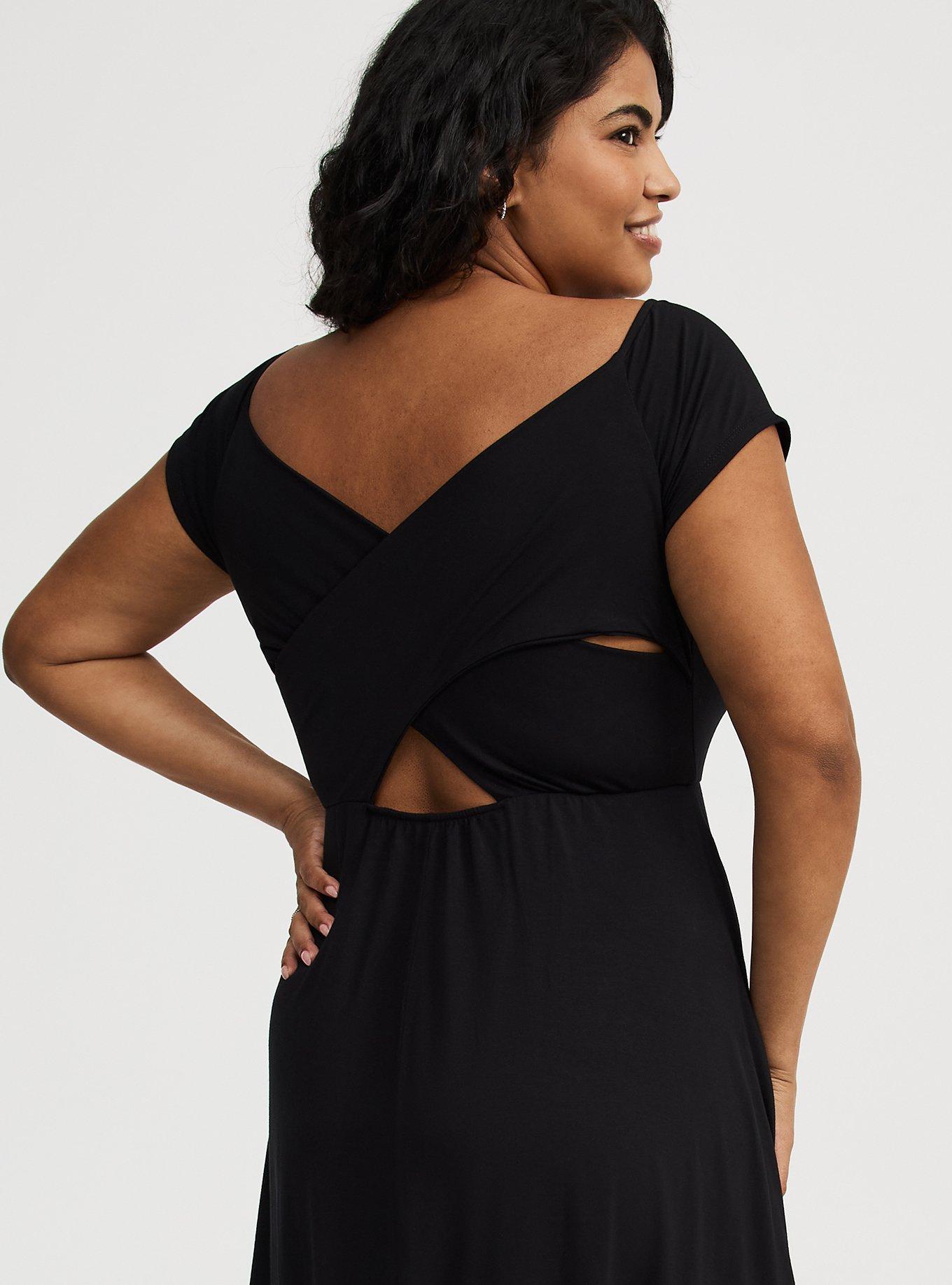 Mini Cutout Back Dress