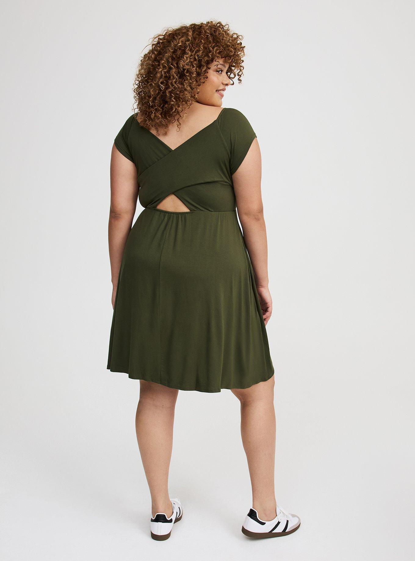 Mini Cutout Back Dress