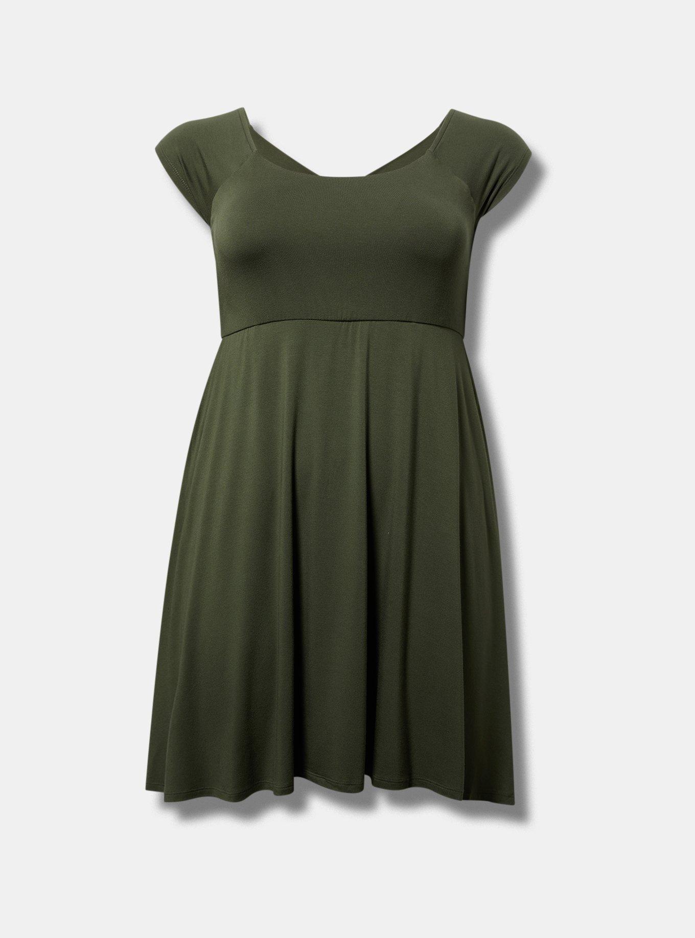Mini Cutout Back Dress