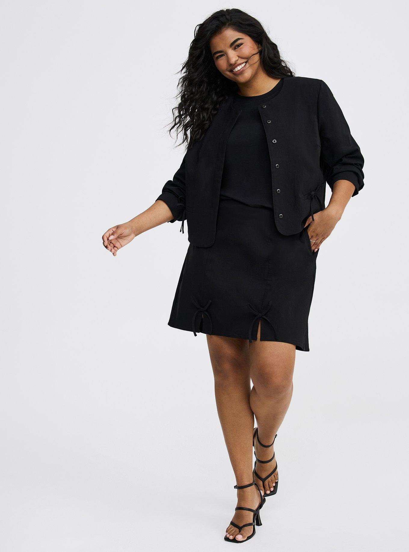 Mini Bengaline Bow Skirt