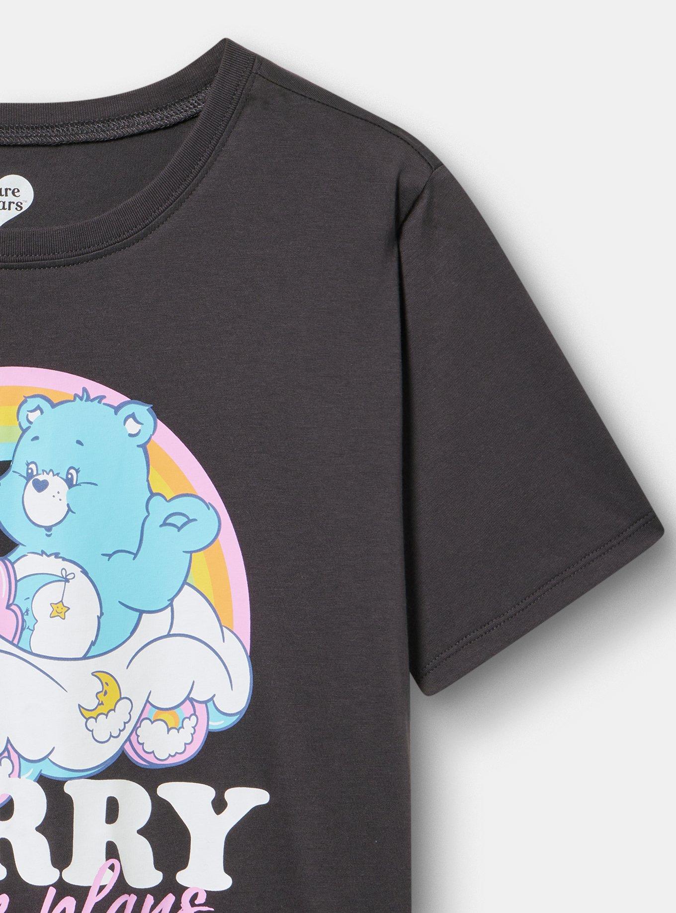Care Bears Classic Cotton Crew Tee, CARE BEARS I HAVE PLANS OBSIDIAN, alternate