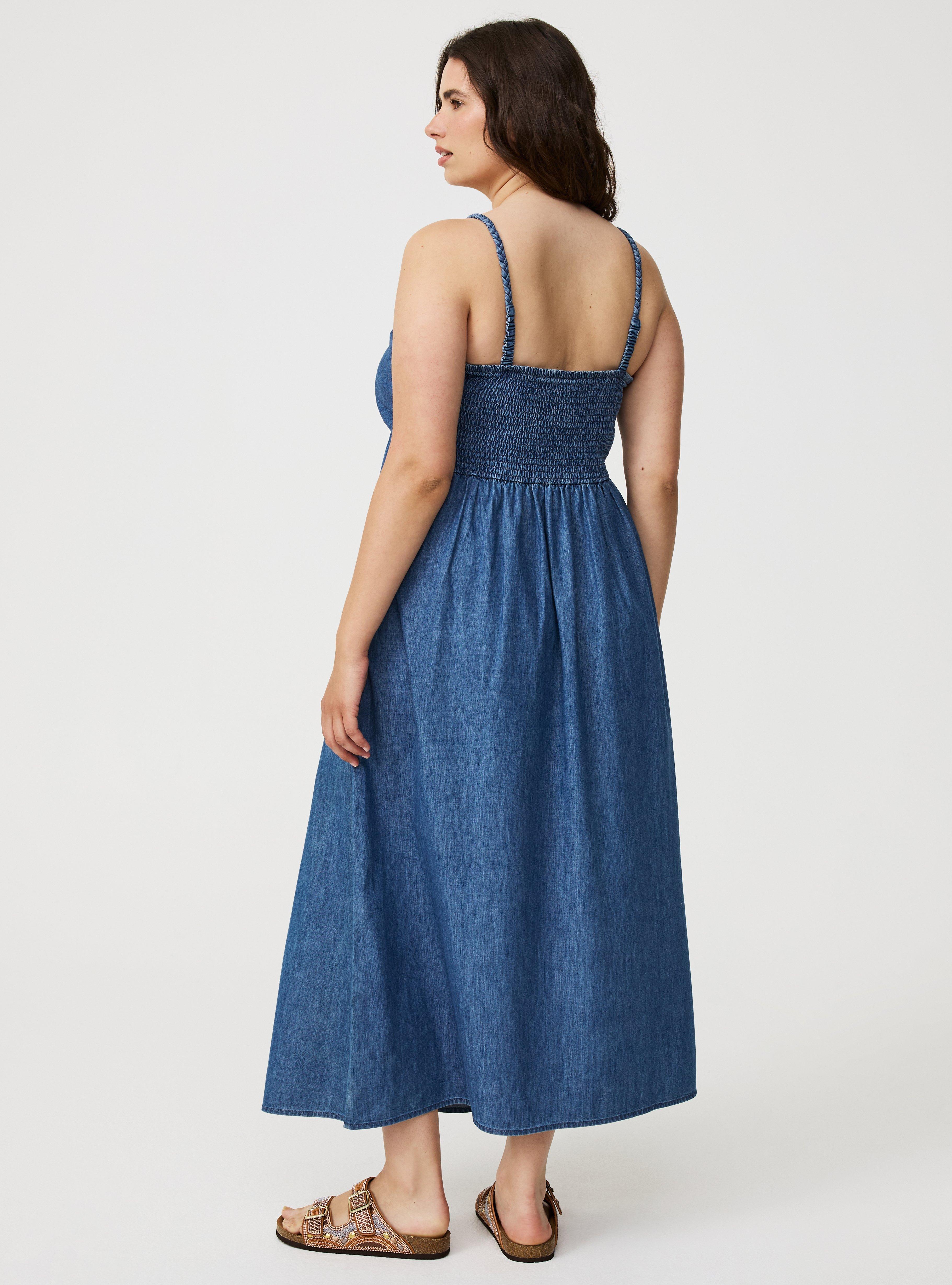 Denim Maxi Dress