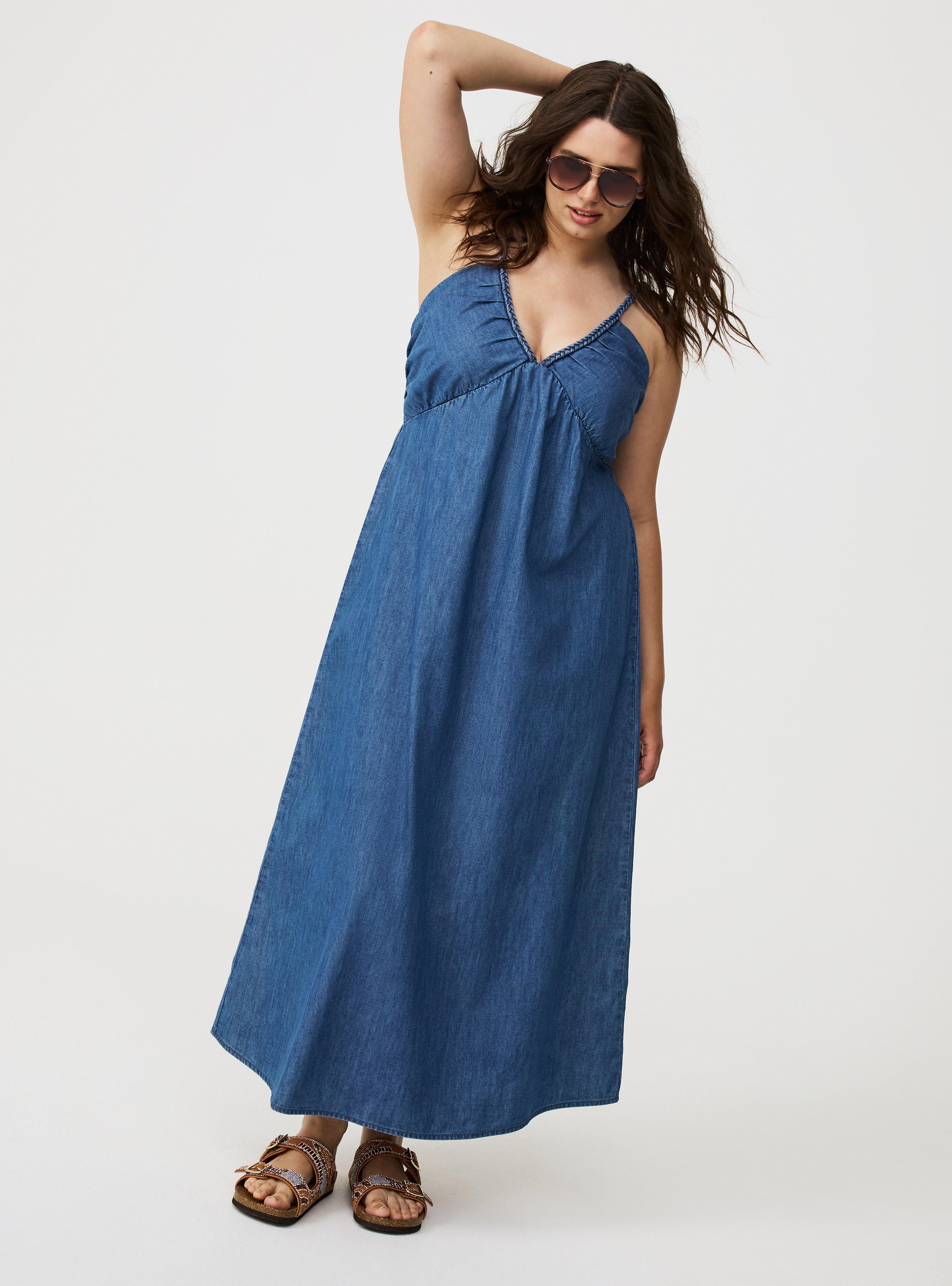 Denim Maxi Dress