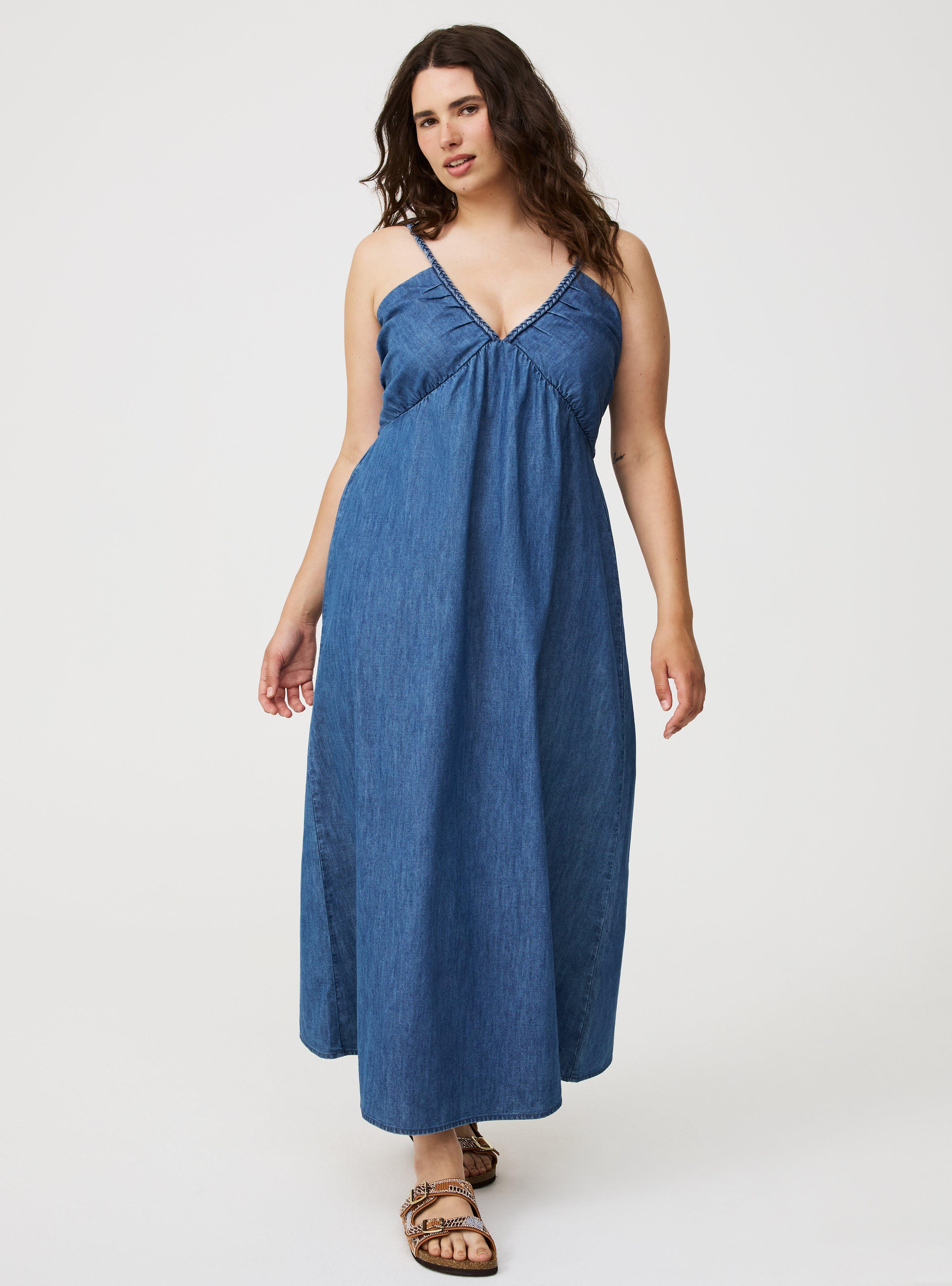 Denim Maxi Dress