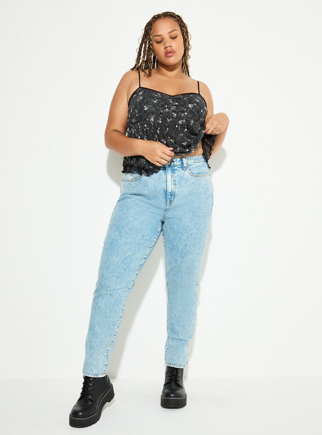 LoveSick High-Rise Mom Jean