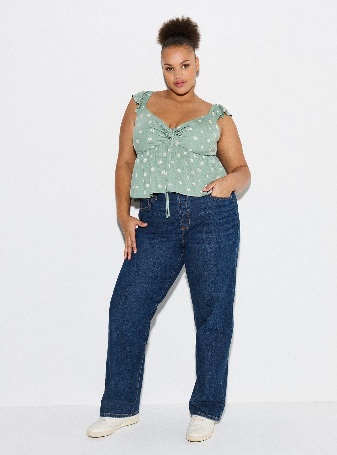 Plus Size LoveSick High-Rise Mom Jean, RIZ, hi-res