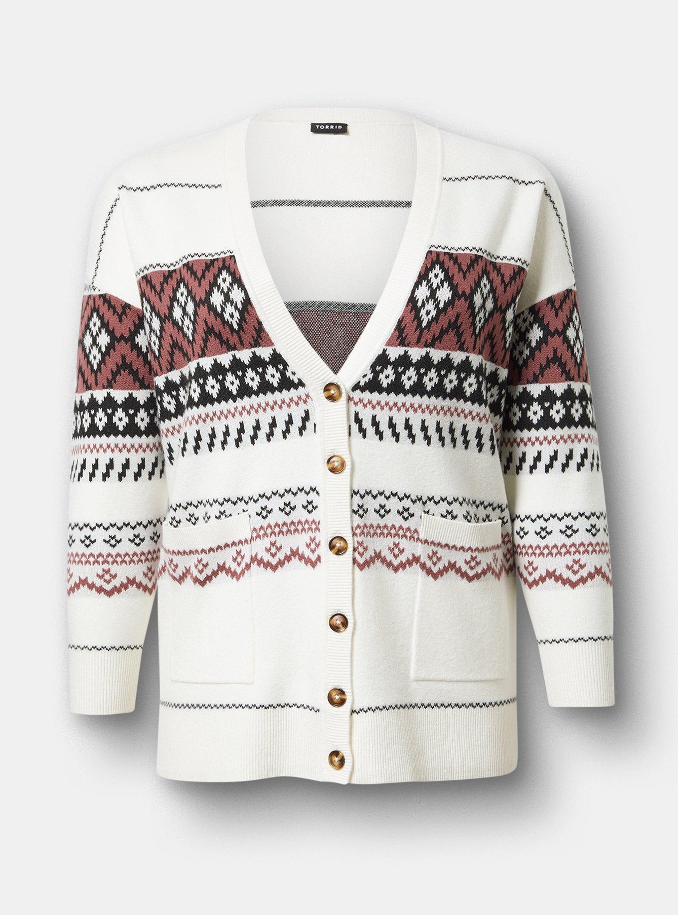 Luxe Cozy Boyfriend Cardigan