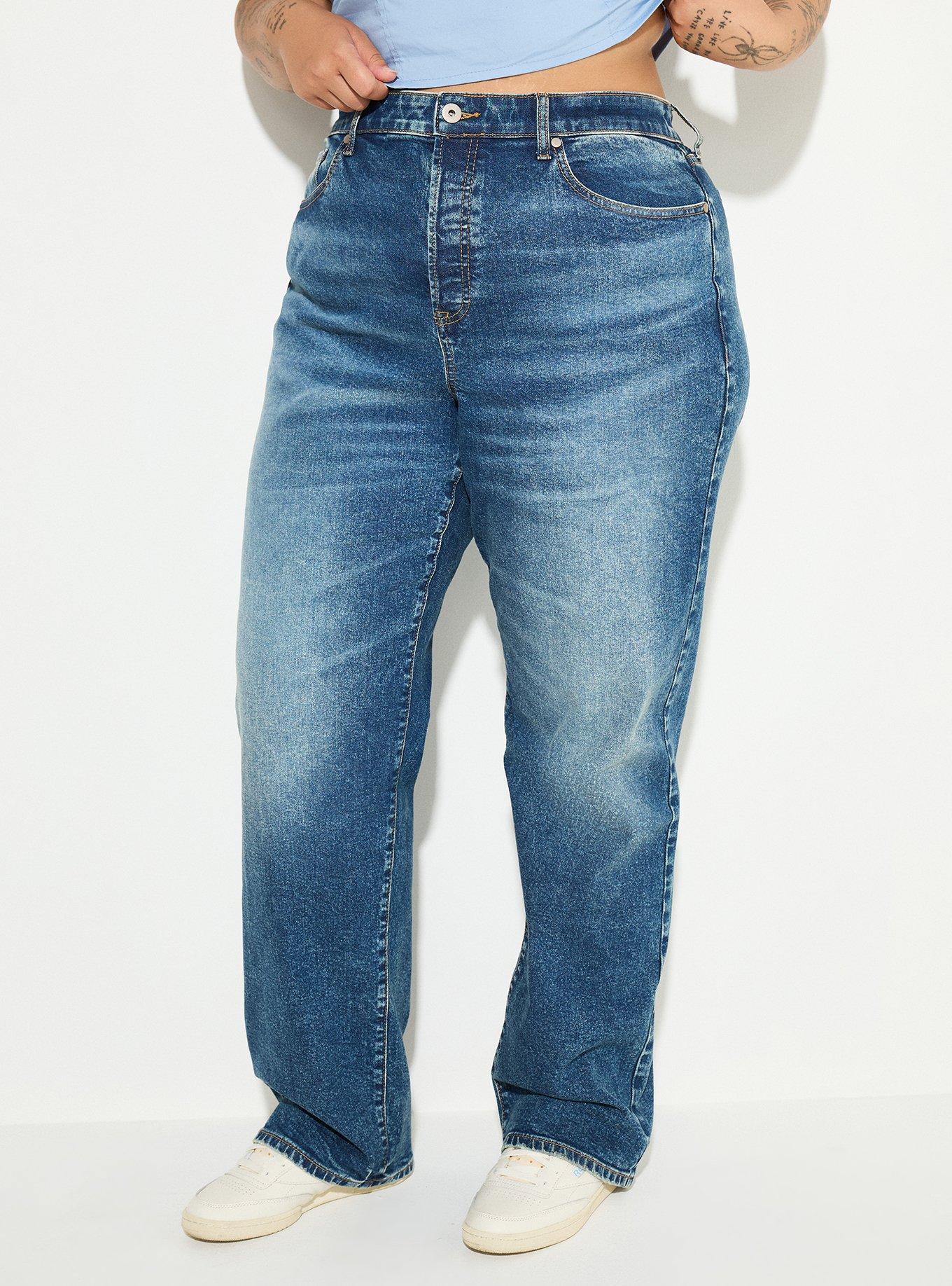 LoveSick High-Rise 90s Straight Jean